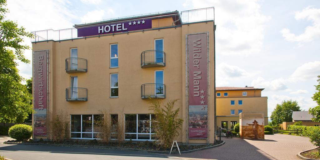 Bergwirtschaft Wilder Mann Hotel Und Restaurant Dresde Exterior foto